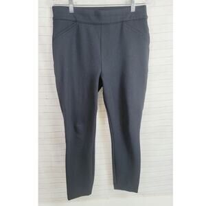 Spanx The Perfect Pant Ankle Backseam Skinny in Black, sz Large